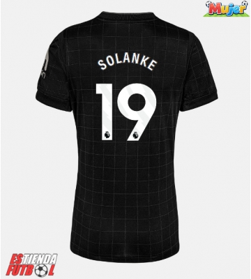 Tottenham Hotspur Dominic Solanke #19 Segunda Equipación Mujer 2025-26 Manga Corta